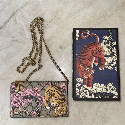 gucci bengal supreme wallet|Gucci bengal tiger supreme wallet.